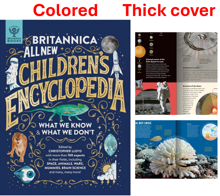 Color book Encyclopedia World Britannica All New Children's Encyclopedia: What We Know & What We Don't Christopher Lloyd